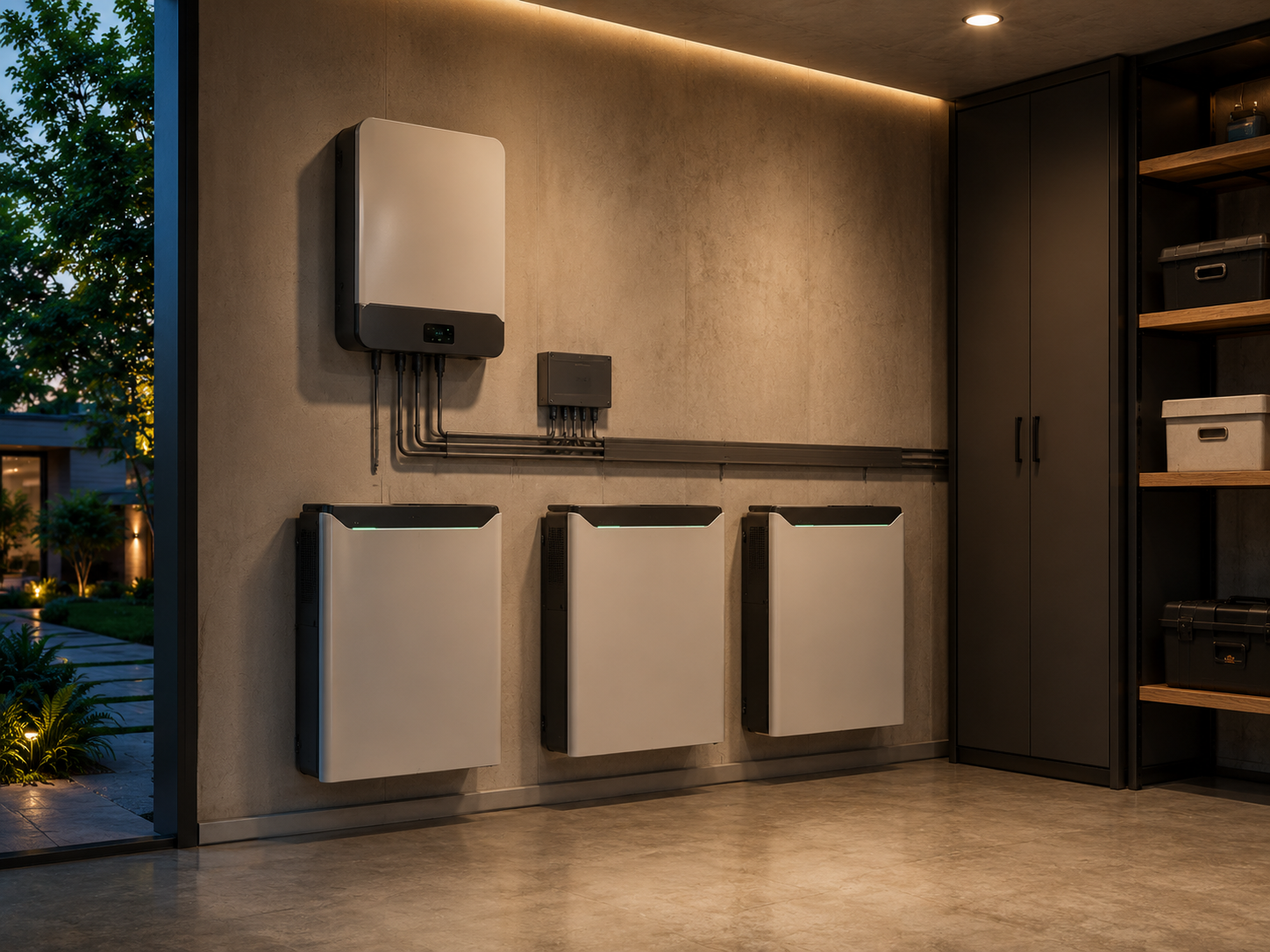 Batería de almacenamiento de energía residencial