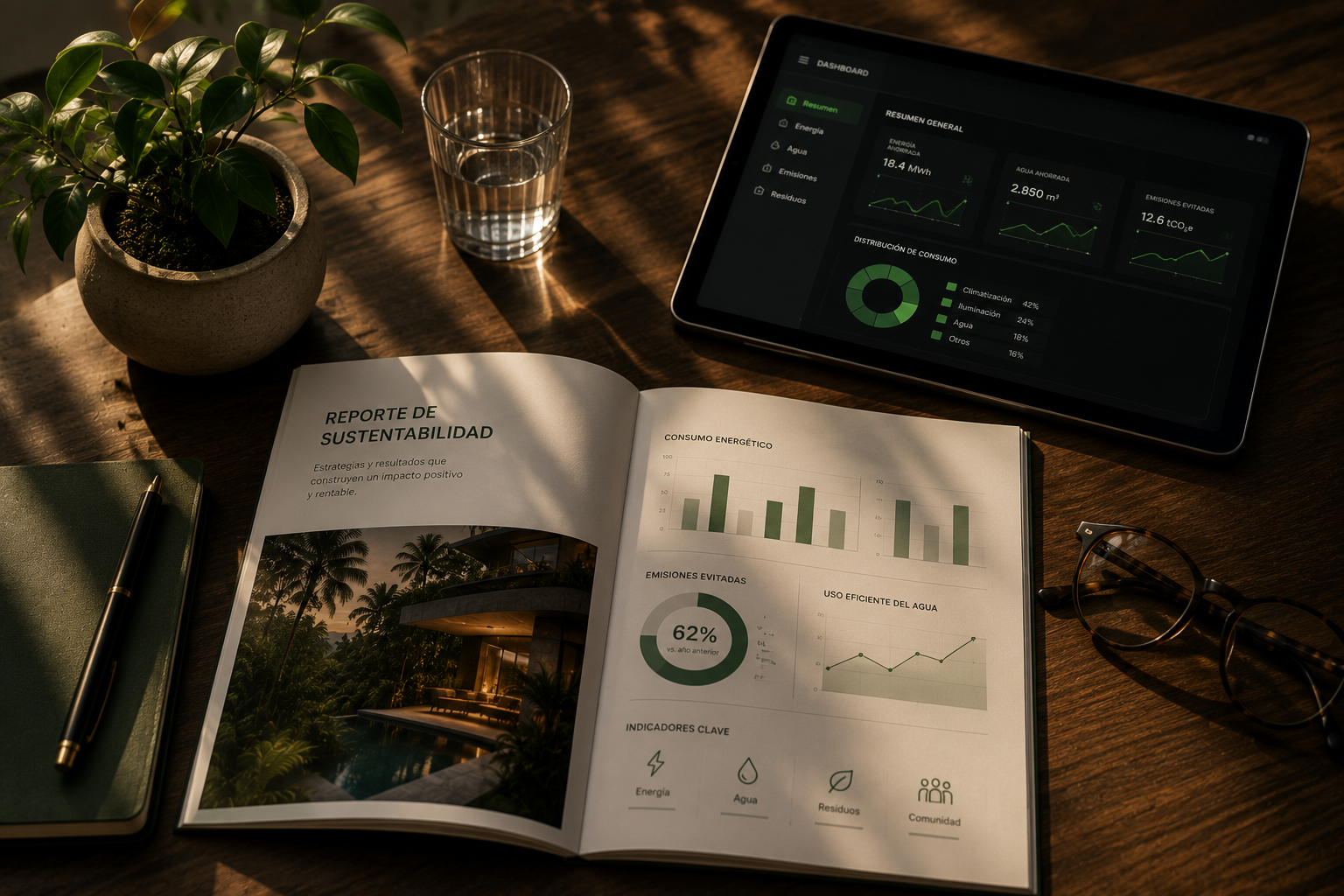 Reporte de sustentabilidad y consultoría ESG